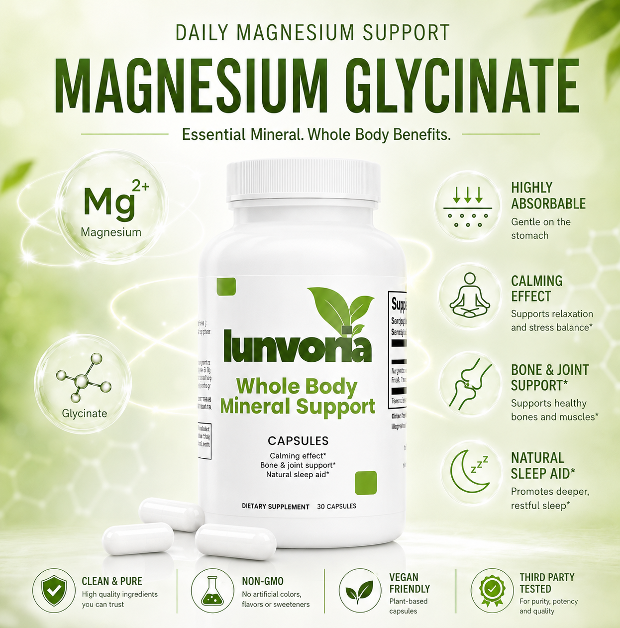 Lunvoria™ Whole Body Mineral Support Capsules